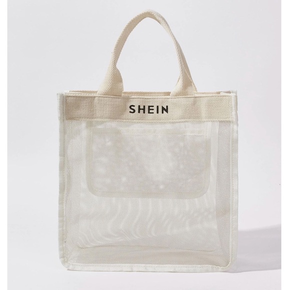 SHEIN Handbags - Small mesh canvas tote bag